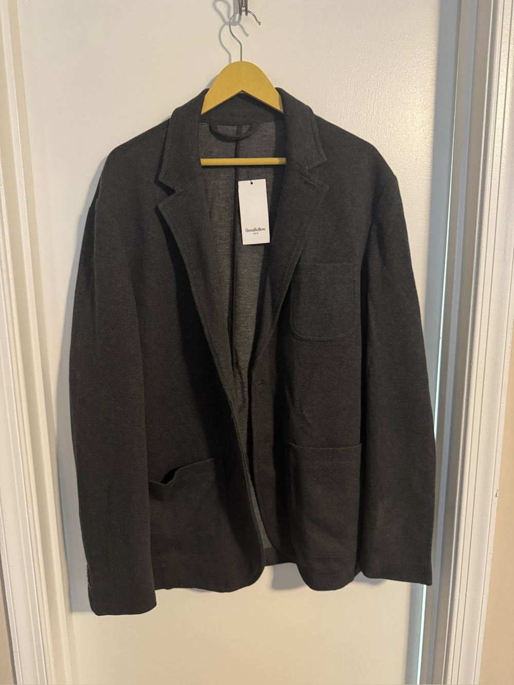 Target Men's Charcoal Knit Blazer